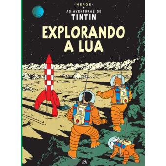 Tintin Explorando a Lua
