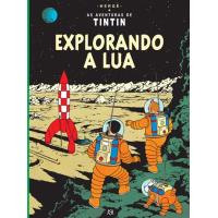 Tintin Explorando a Lua