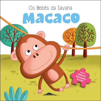 Christophe Boncens Os Bebés da Savana Nº 3 - Macaco