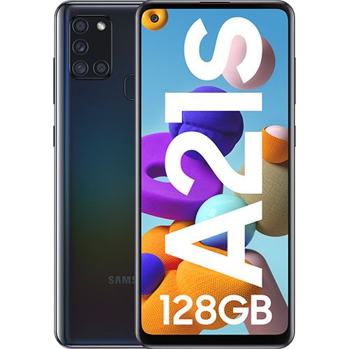 Smartphone Samsung Galaxy A21s - 128GB - Preto