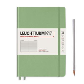 Caderno Sage Pautado Leuchtturm A5