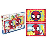 Kit Pintura por Números Ravensburger CreArt Série Júnior - Spidey