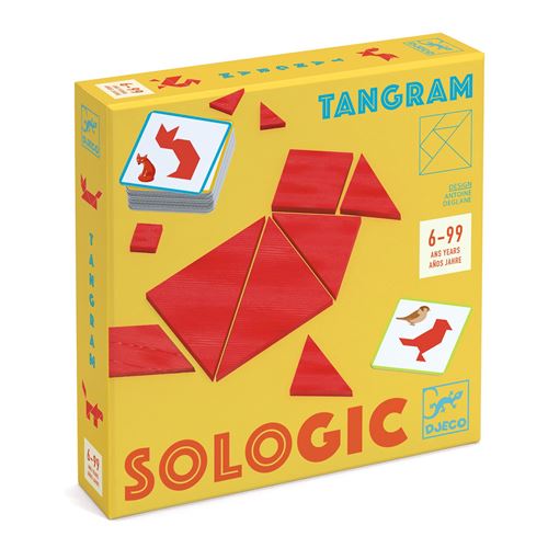 Tangram - Jogo de Lógica e Tática - Djeco Toys - Jogos de Descoberta -  Compra na