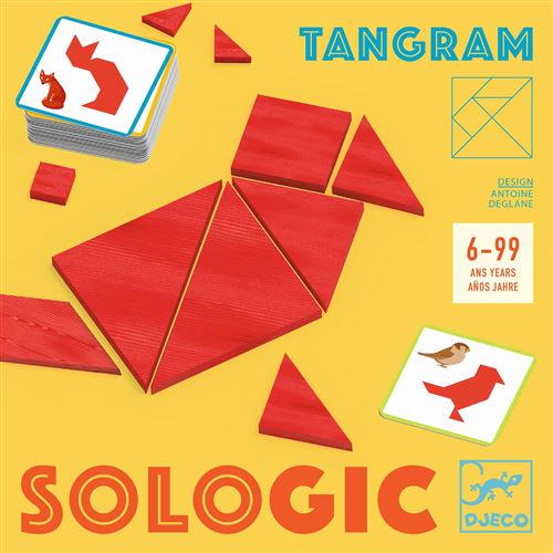 Tangram - Jogo de Lógica e Tática - Djeco Toys - Jogos de Descoberta -  Compra na