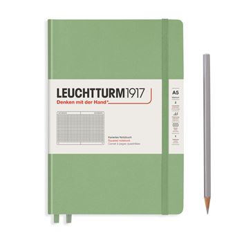 Caderno Sage Quadriculado Leuchtturm A5