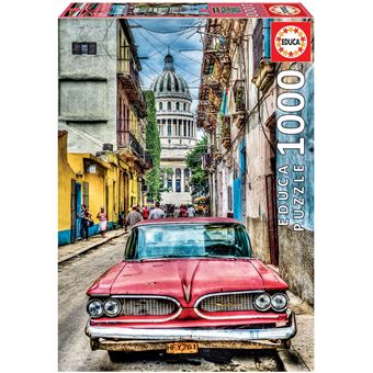 Puzzle Garagem vintage, 1 000 peças