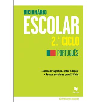 Dicionário Escolar 2º Ciclo - Português