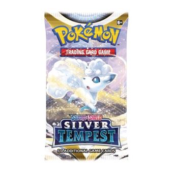 Blister de 10 Cartas Pokémon Silver Tempest (vários modelos)