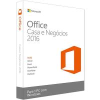 Microsoft Office 2016 Casa e Negócios