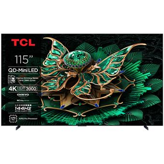 Smart TV TCL 115C7K QLED Mini-LED 115" UHD 4K Google TV - 292cm - 1
