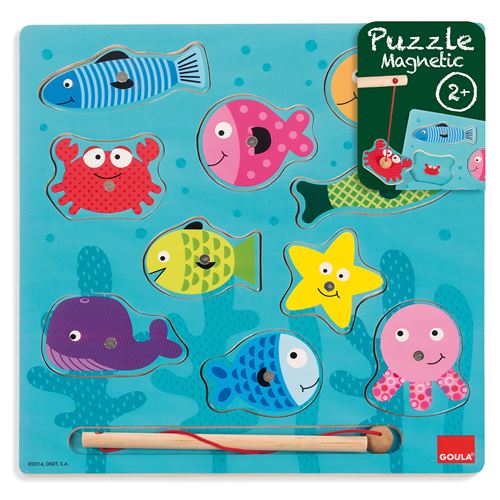 Puzzle Pesca Magnético