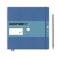 Caderno de Desenho Leuchtturm1917 Sketchbook Quadrado Azul - 112 Folhas
