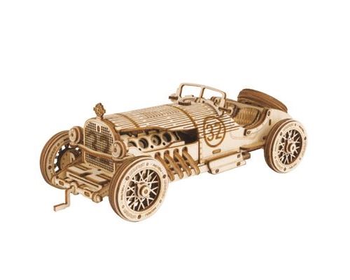 Puzzle 3D Rokr em Madeira - Carro V8 Grand Prix