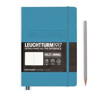 Caderno Pontilhado Leuchtturm Bullet Journal A5 Azul Nórdico
