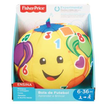 Bola de Futebol Aprender e Brincar - Fisher-Price - Primeiros Jogos ...