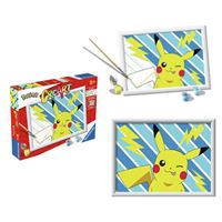 Kit Pintura por Números Ravensburger CreArt Série D - Pókemon Pikachu