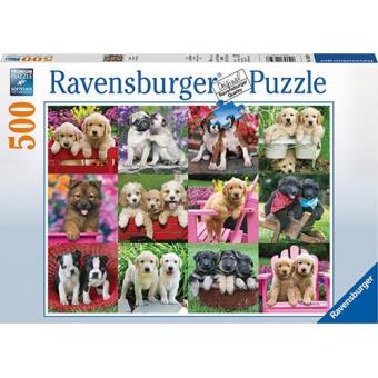 Puzzle Puppy Pals (500 peças)