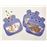 Saco Kikkerland - Hippo Zipper Bags - 3 Unidades_2
