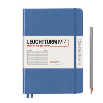 Caderno Denim Pautado Leuchtturm A5
