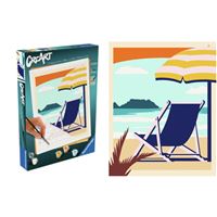 Kit Pintura por Números Ravensburger CreArt Série C - Time to Relax