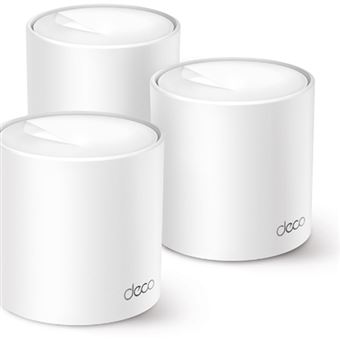 Sistema Wi-Fi Tp-Link Deco X10 (3-Pack) AX1500 Wi-Fi 6 Mesh para Toda a Casa - 1
