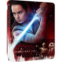 Star Wars: Episódio VIII - Os Últimos Jedi - Edição Steelbook - Blu-ray 3D + 2D + Extras