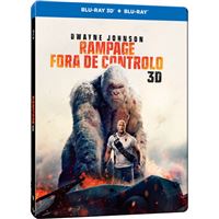 Rampage: Fora de Controlo - Edição Steelbook - Blu-ray 3D + 2D
