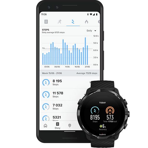 Smartwatch Suunto All Black Smartwatch Compra na