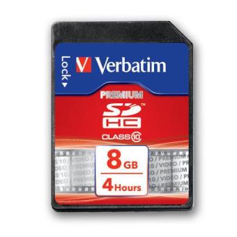 Verbatim SDHC 8GB Classe 10
