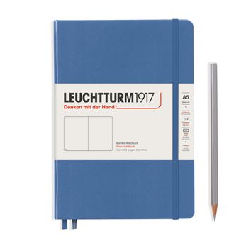 Caderno Denim Liso Leuchtturm A5