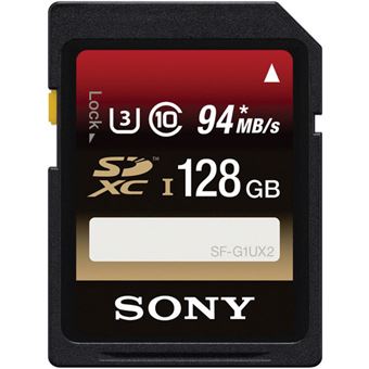 Cartão SDXC Sony CL10 - 128GB