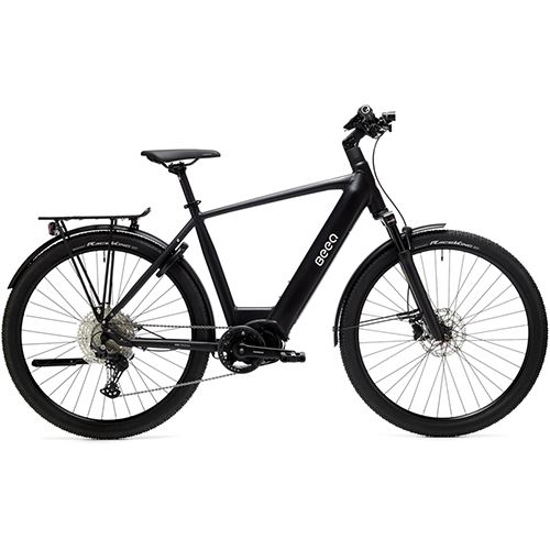 Bicicleta Elétrica BEEQ E850 Trekking S/M (46cm) - Black Suit