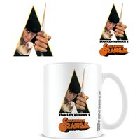 Caneca de Cerâmica A Clockwork Orange: Dagger - 315ml Branco - Pyramid International
