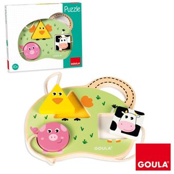 Puzzle 3 Animais da Quinta - Goula