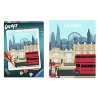 Kit Pintura por Números Ravensburger CreArt Série C - Londres