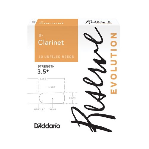 Palheta  Clarinete Reserve Evolution 3.5+