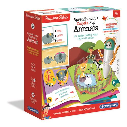 Caneta Interativa - Animais