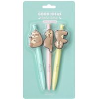 Pack 3 Canetas Mr.Wonderful Slow Preguiça