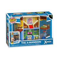 Funko Bitty Pop! Figura de Vinyl Marvel X-Men: The X-Mansion - Pack Display e 2 Figuras