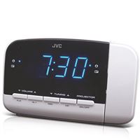 Rádio Relógio JVC RA-F230W
