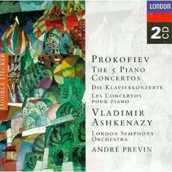 Prokofiev: Piano Concertos Nos. 1 - 5 (Complete) (2CD)