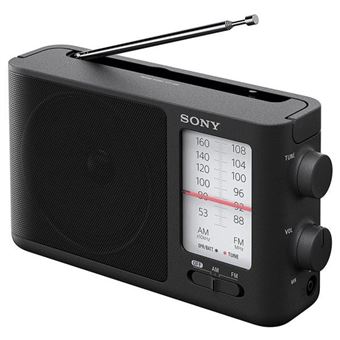 Sony ICF506 Portátil Preto rádio