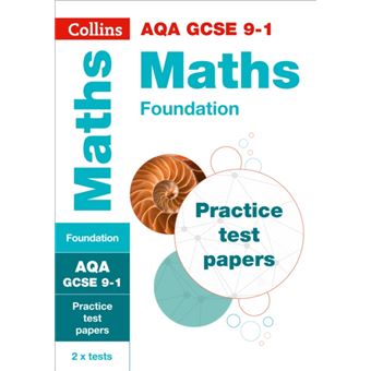 Aqa Gcse 9-1 Maths Foundation Pract - Collins GCSE - Compra Livros Na ...