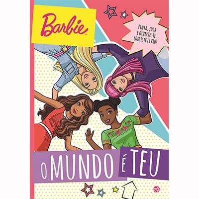 Barbie Super Princesa - Livro de Pintar com Jogos - Brochado - Zero a Oito  - Compra Livros na