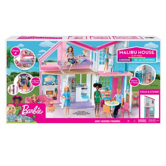 Casa da barbie e barbie