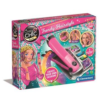 Kit de Coloração Cabelo com Estilo Crazy Chic - Clementoni - 1