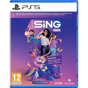 Let's Sing 2024 - PS5 - Compra jogos online na