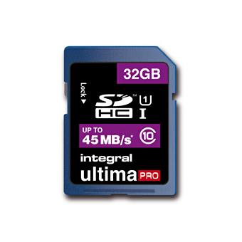Integral UltimaPro SDHC 32GB 45MB/S Classe 10
