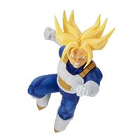 Super Saiyan Trunks [Galick Cannon!!!!]: 17cm Ban Presto Statue Figurine Bundle with 1 D.B. Trading Card (81844