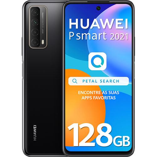 Smartphone Huawei P smart 2021 - 128GB - Preto